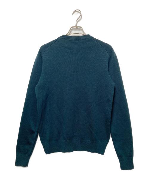 AMIPARIS（アミパリス）AMIPARIS (アミパリス) ハートロゴニット グリーン サイズ:XSの古着・服飾アイテム