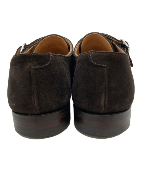 Crockett & Jones（クロケット＆ジョーンズ）Crockett & Jones (クロケット＆ジョーンズ) ダブルモンクスエードシューズ ブラウン サイズ:6 Eの古着・服飾アイテム