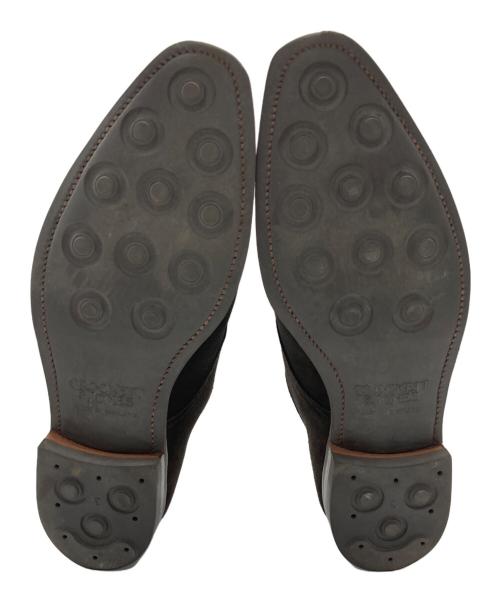 Crockett & Jones（クロケット＆ジョーンズ）Crockett & Jones (クロケット＆ジョーンズ) ダブルモンクスエードシューズ ブラウン サイズ:6 Eの古着・服飾アイテム