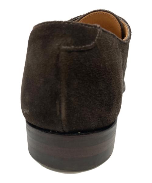 Crockett & Jones（クロケット＆ジョーンズ）Crockett & Jones (クロケット＆ジョーンズ) ダブルモンクスエードシューズ ブラウン サイズ:6 Eの古着・服飾アイテム