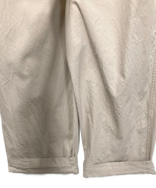 holk（ホーク）holk (ホーク) カンフーパンツ ベージュ サイズ:3の古着・服飾アイテム