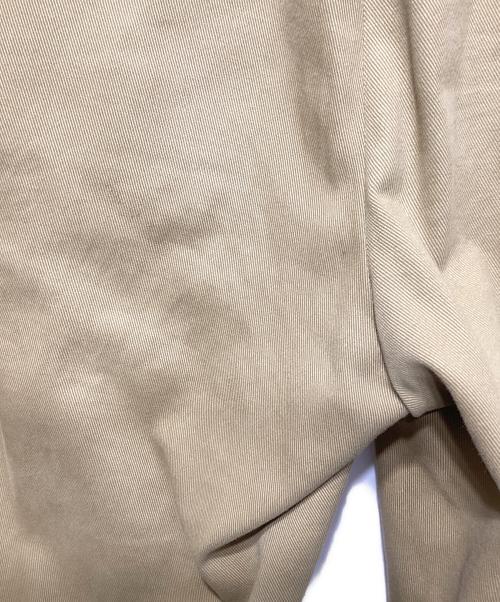 CARUSO（カルーゾ）CARUSO (カルーゾ) 2タックコットンスラックスパンツ ベージュ サイズ:無しの古着・服飾アイテム