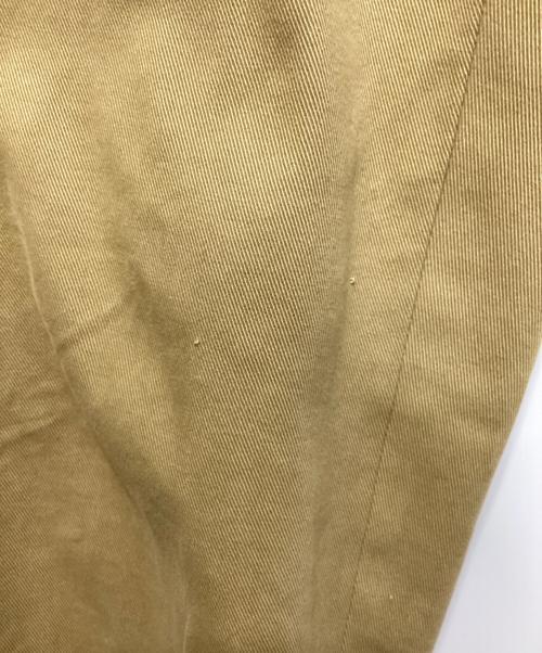 CARUSO（カルーゾ）CARUSO (カルーゾ) 2タックコットンスラックスパンツ ベージュ サイズ:無しの古着・服飾アイテム