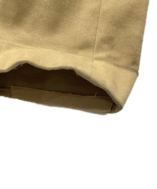 CARUSO（カルーゾ）CARUSO (カルーゾ) 2タックコットンスラックスパンツ ベージュ サイズ:無しの古着・服飾アイテム