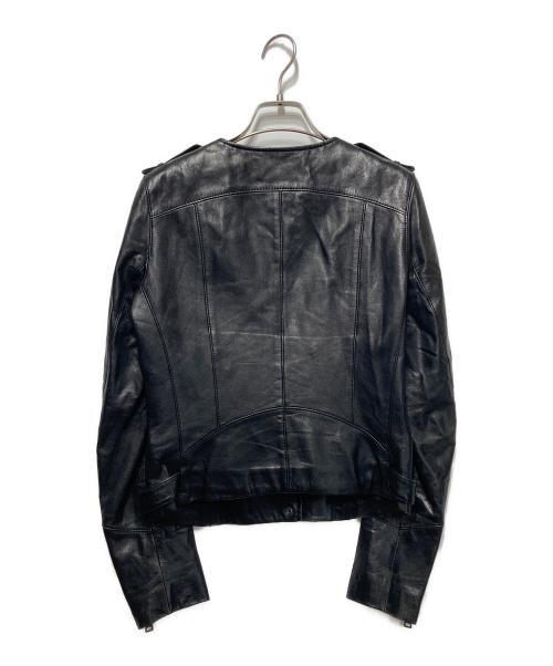 EPOCA（エポカ）EPOCA (エポカ) ライダースジャケット ブラック サイズ:40の古着・服飾アイテム