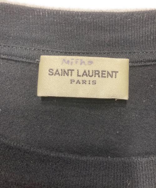 Saint Laurent Paris（サンローランパリ）Saint Laurent Paris (サンローランパリ) Neon T-Shirt ブラック サイズ:Sの古着・服飾アイテム