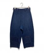 tamaki niimeタマキ ニイメ）の古着「サカサマデニムパンツ」｜インディゴ