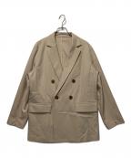 GALLARDA GALANTEガリャルダガランテ）の古着「スリットスリーブジャケット」｜ベージュ