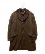 McGREGORマックレガー）の古着「70‘ｓクルミボタンランチコート」｜ブラウン