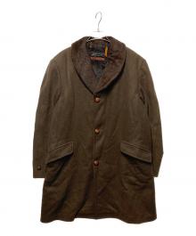 McGREGOR（マックレガー）の古着「70‘ｓクルミボタンランチコート」｜ブラウン