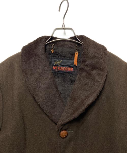 McGREGOR（マックレガー）McGREGOR (マックレガー) 70‘ｓクルミボタンランチコート ブラウン サイズ:-の古着・服飾アイテム