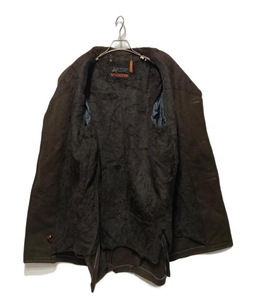 McGREGOR（マックレガー）McGREGOR (マックレガー) 70‘ｓクルミボタンランチコート ブラウン サイズ:-の古着・服飾アイテム