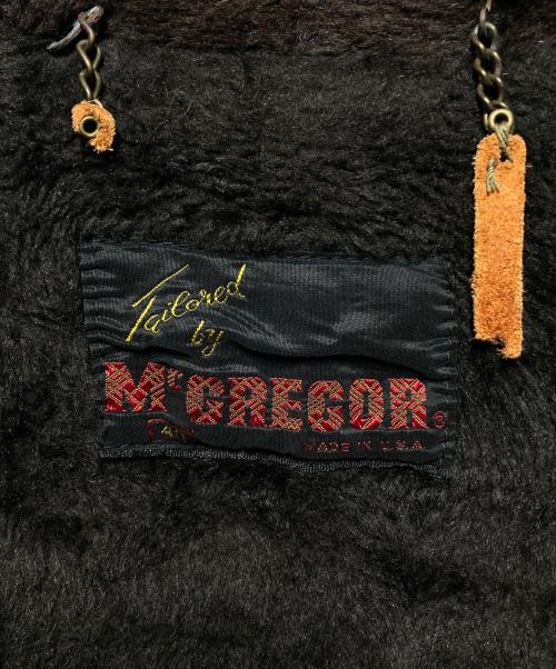 McGREGOR（マックレガー）McGREGOR (マックレガー) 70‘ｓクルミボタンランチコート ブラウン サイズ:-の古着・服飾アイテム