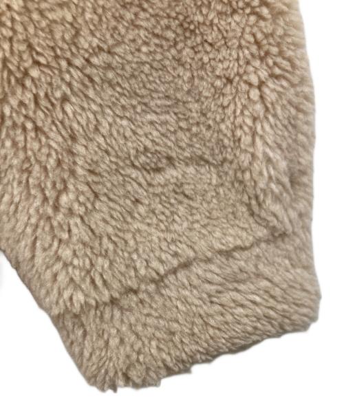 PELLESSIMO（ペレッシモ）PELLESSIMO (ペレッシモ) ボアジャケット ベージュ サイズ:Mの古着・服飾アイテム