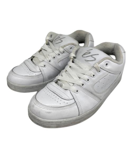ES（エス）ES (エス) ACCEL OG SNEAKER ホワイト サイズ:26.5の古着・服飾アイテム