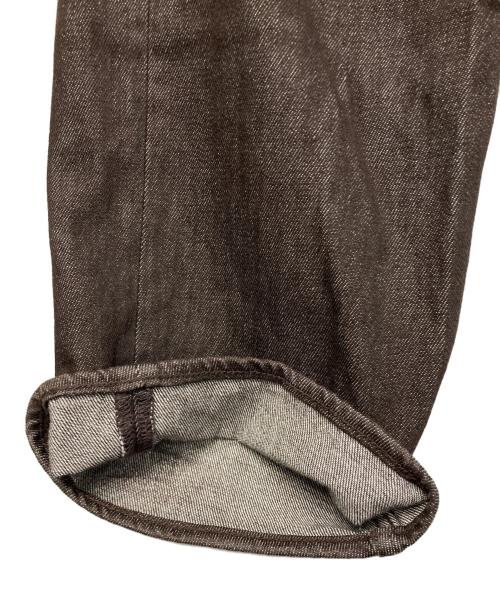 AURALEE（オーラリー）AURALEE (オーラリー) HARD TWIST DENIM 5P PANTS ブラウン サイズ:32の古着・服飾アイテム