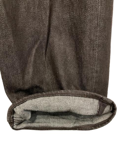 AURALEE（オーラリー）AURALEE (オーラリー) HARD TWIST DENIM 5P PANTS ブラウン サイズ:32の古着・服飾アイテム
