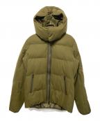 DESCENTEデサント）の古着「水沢ダウンジャケット」｜カーキ