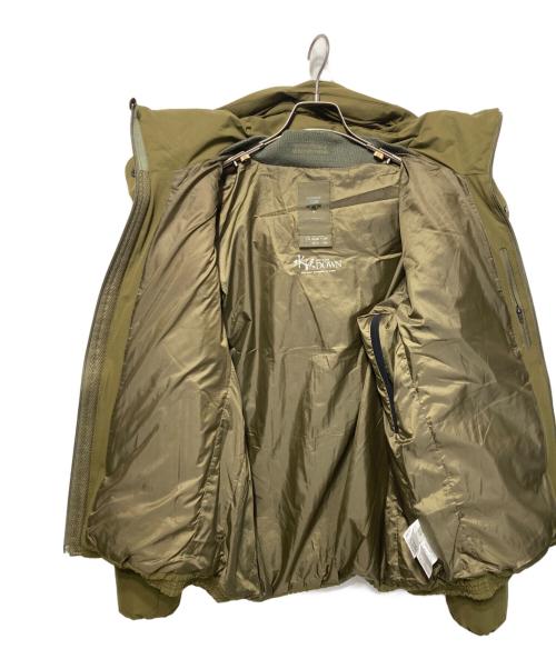 DESCENTE（デサント）DESCENTE (デサント) 水沢ダウンジャケット カーキ サイズ:Lの古着・服飾アイテム