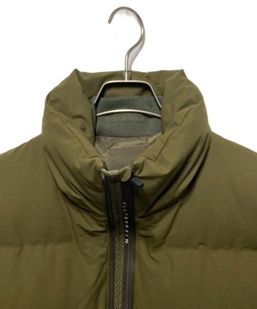 DESCENTE（デサント）DESCENTE (デサント) 水沢ダウンジャケット カーキ サイズ:Lの古着・服飾アイテム