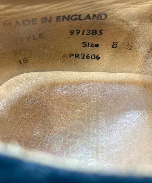 SANDERS（サンダース）SANDERS (サンダース) BRIT SHOE ブラック サイズ:8 1/2の古着・服飾アイテム