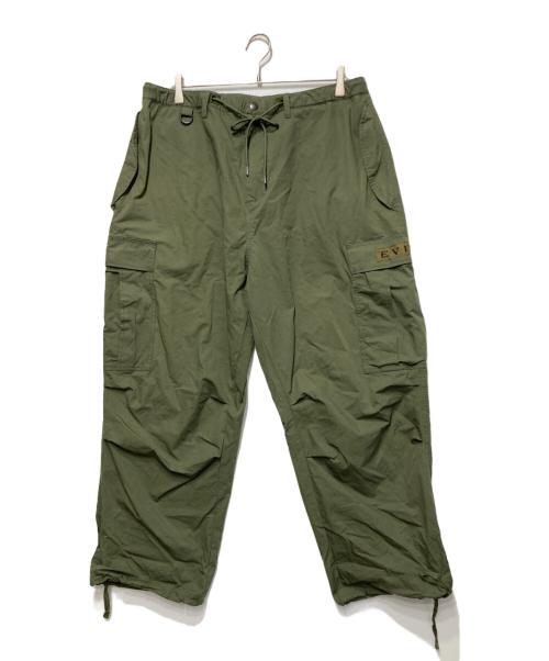 EVISEN（エビセン）EVISEN (エビセン) DAN`D CARGO PANTS オリーブ サイズ:XLの古着・服飾アイテム
