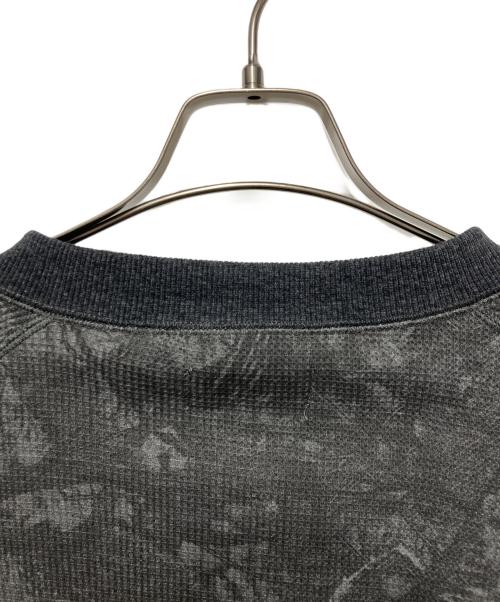 EVISEN（エビセン）EVISEN (エビセン) SUSHI CAMO HENLEY NECK THERMAL チャコールグレー サイズ:XLの古着・服飾アイテム