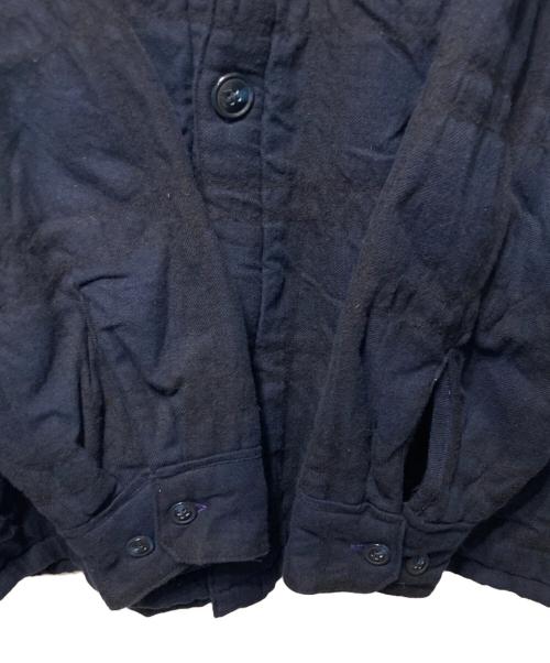 EVISEN（エビセン）EVISEN (エビセン) SHAO PLAID FLEECE JACKET ネイビー サイズ:XLの古着・服飾アイテム
