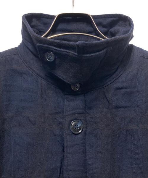 EVISEN（エビセン）EVISEN (エビセン) SHAO PLAID FLEECE JACKET ネイビー サイズ:XLの古着・服飾アイテム