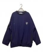 EVISENエビセン）の古着「OHAKO WARM UP CREW」｜ネイビー