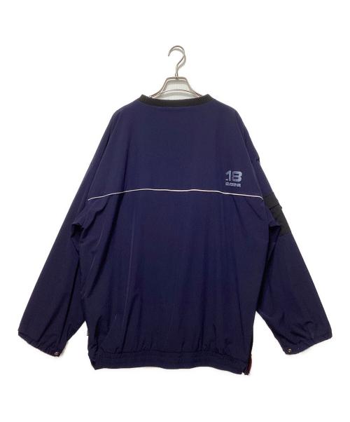 EVISEN（エビセン）EVISEN (エビセン) OHAKO WARM UP CREW ネイビー サイズ:XLの古着・服飾アイテム