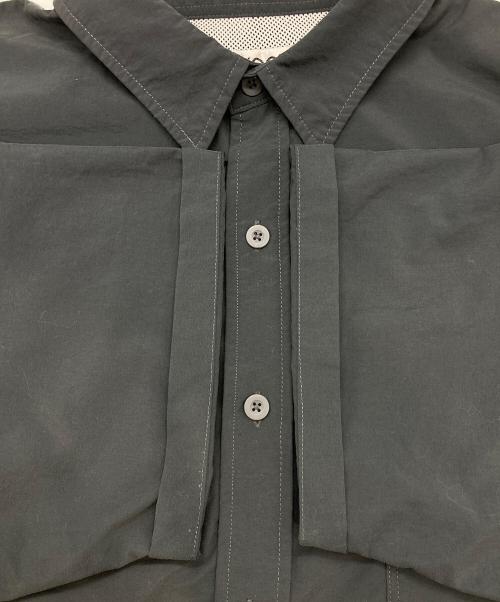 EVISEN（エビセン）EVISEN (エビセン) ナイロンシャツ グレー サイズ:XLの古着・服飾アイテム
