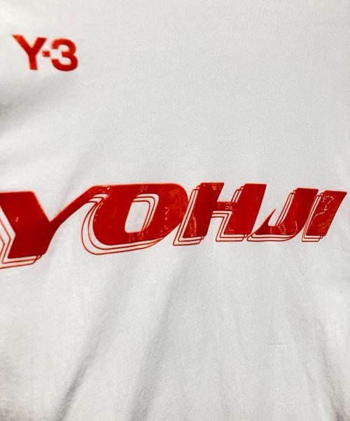 Y-3（ワイスリー）Y-3 (ワイスリー) プリントTシャツ ホワイト サイズ:XLの古着・服飾アイテム