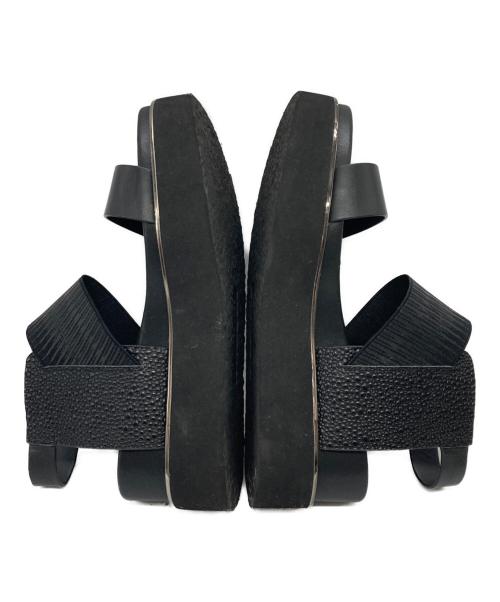 UNITED NUDE（ユナイテッドヌード）UNITED NUDE (ユナイテッドヌード) サンダル ブラック サイズ:38の古着・服飾アイテム