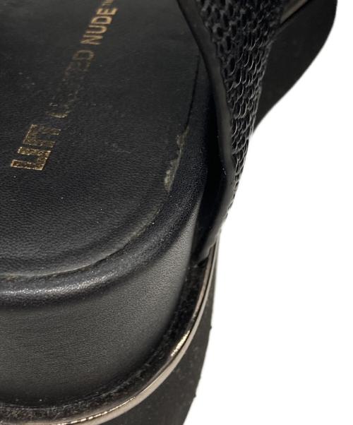 UNITED NUDE（ユナイテッドヌード）UNITED NUDE (ユナイテッドヌード) サンダル ブラック サイズ:38の古着・服飾アイテム
