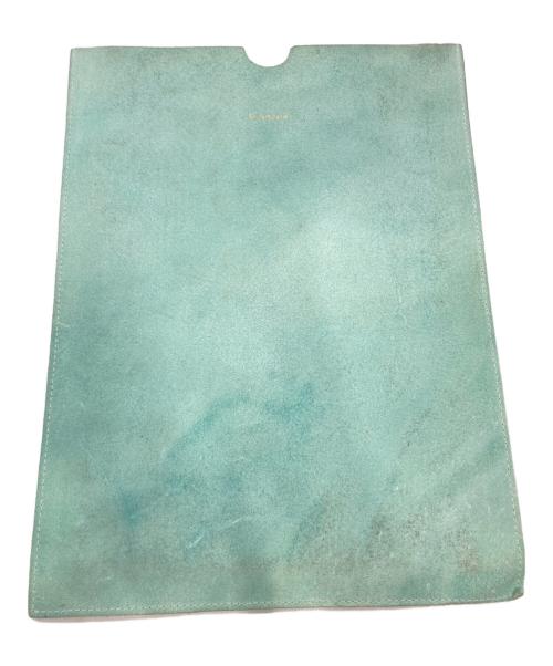 HENDER SCHEME（エンダースキーマ）HENDER SCHEME (エンダースキーマ) １３インチパソコンケース ブルーの古着・服飾アイテム