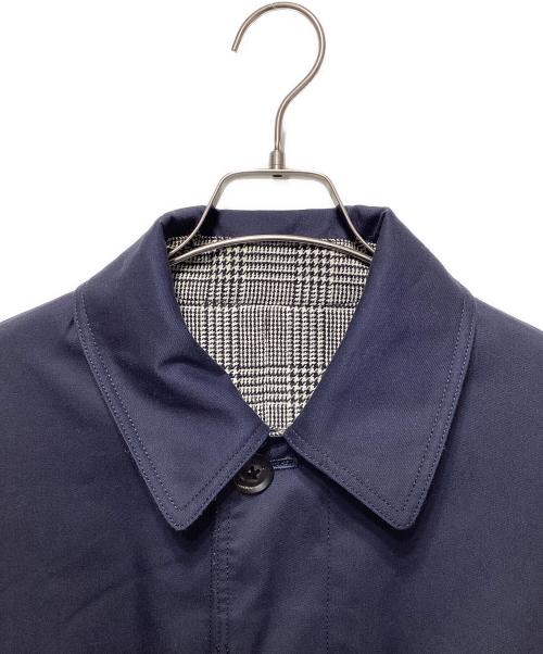 INVERTERE（インバーティア）INVERTERE (インバーティア) Olmetexリバーシブルコート グレー×ネイビー サイズ:38の古着・服飾アイテム