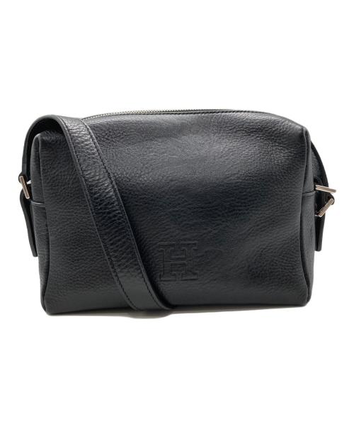 HIROFU（ヒロフ）HIROFU (ヒロフ) レザーショルダーバッグ S 2WAY ブラックの古着・服飾アイテム