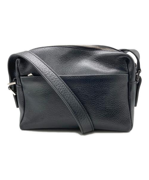 HIROFU（ヒロフ）HIROFU (ヒロフ) レザーショルダーバッグ S 2WAY ブラックの古着・服飾アイテム