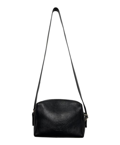 HIROFU（ヒロフ）HIROFU (ヒロフ) レザーショルダーバッグ S 2WAY ブラックの古着・服飾アイテム