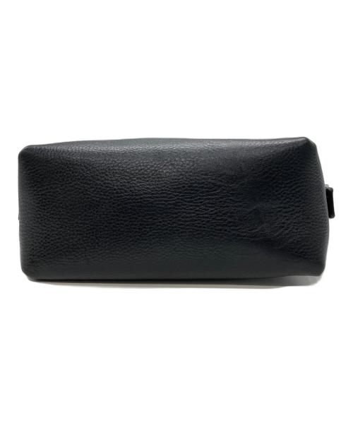 HIROFU（ヒロフ）HIROFU (ヒロフ) レザーショルダーバッグ S 2WAY ブラックの古着・服飾アイテム