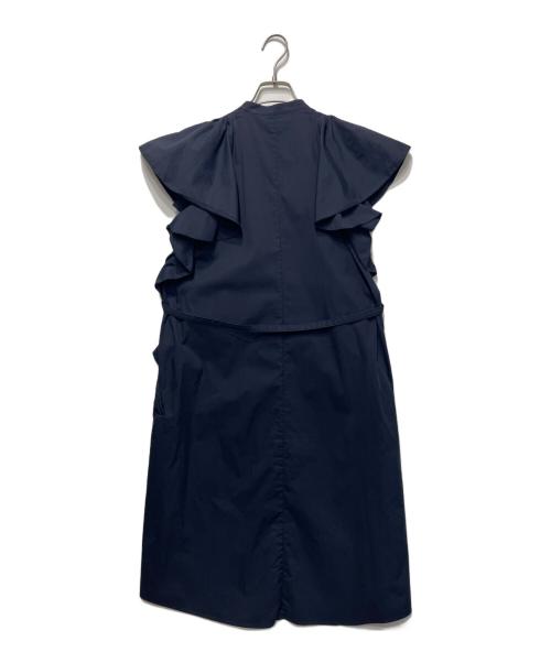 support surface（サポートサーフェス）support surface (サポートサーフェス) レイヤード風のシャツワンピース ネイビー サイズ:2の古着・服飾アイテム