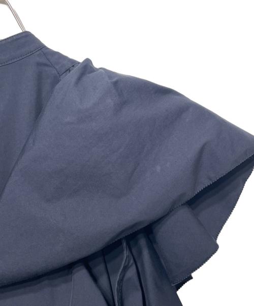 support surface（サポートサーフェス）support surface (サポートサーフェス) レイヤード風のシャツワンピース ネイビー サイズ:2の古着・服飾アイテム