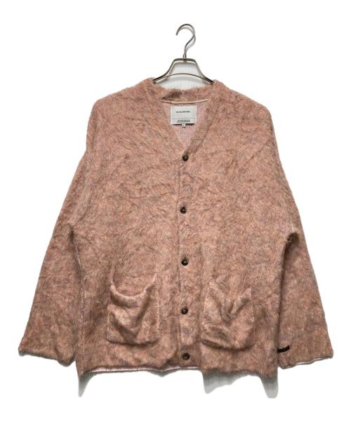 THE INOUE BROTHERS（イノウエブラザーズ）THE INOUE BROTHERS (イノウエブラザーズ) Suri Cardigan ピンク サイズ:Ｌの古着・服飾アイテム