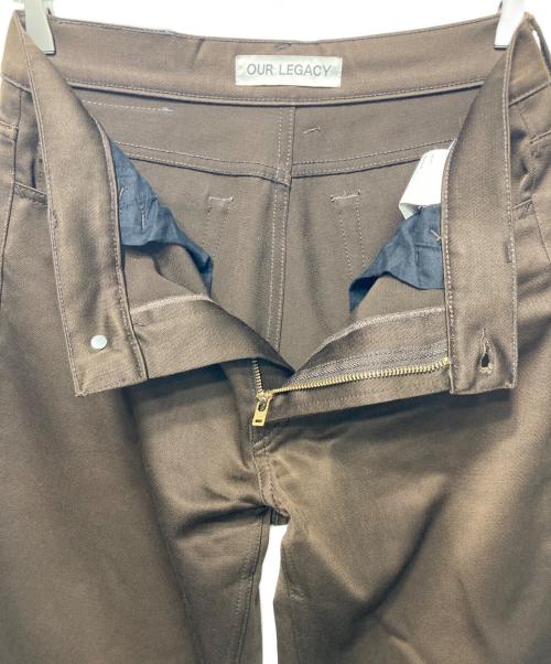 OUR LEGACY（アワーレガシー）OUR LEGACY (アワーレガシー) 70S CUT BROWN EXQUISITE WOOL ブラウン サイズ:30の古着・服飾アイテム