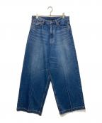 RHODOLIRIONロドリリオン）の古着「90'Loose Straight Jean Pant」｜インディゴ