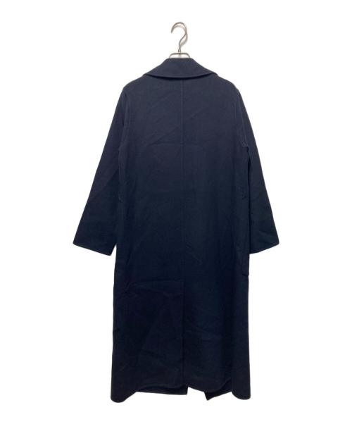 VERMEIL par iena（ヴェルメイユ パー イエナ）VERMEIL par iena (ヴェルメイユ パー イエナ) ウールロングコート ネイビー サイズ:Ｓの古着・服飾アイテム