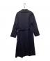 中古・古着 VERMEIL par iena (ヴェルメイユ パー イエナ) ウールロングコート ネイビー サイズ:Ｓ：12000円