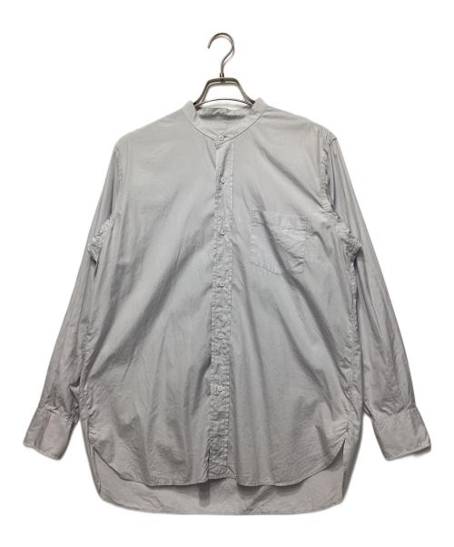 HERILL（ヘリル）HERILL (ヘリル) Suvin Stand Collar Shirts ラベンダー サイズ:Mの古着・服飾アイテム