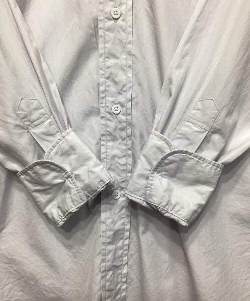 HERILL（ヘリル）HERILL (ヘリル) Suvin Stand Collar Shirts ラベンダー サイズ:Mの古着・服飾アイテム